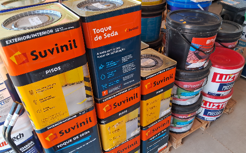 Tintas várias marcas