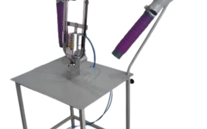 NW-200 - Grampeadeira pneumática semiautomática com fechamento duplo.