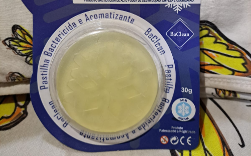 Pastilha Aromatizante com Ação Bactericida.