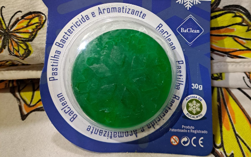 Pastilha Aromatizante com Ação Bactericida.
