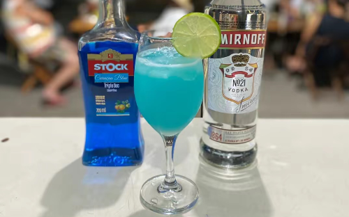 Caip vodka blue