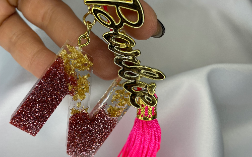 Chaveiros de Letras Personalizados