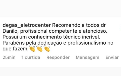 Feedbacks dos nossos pacientes