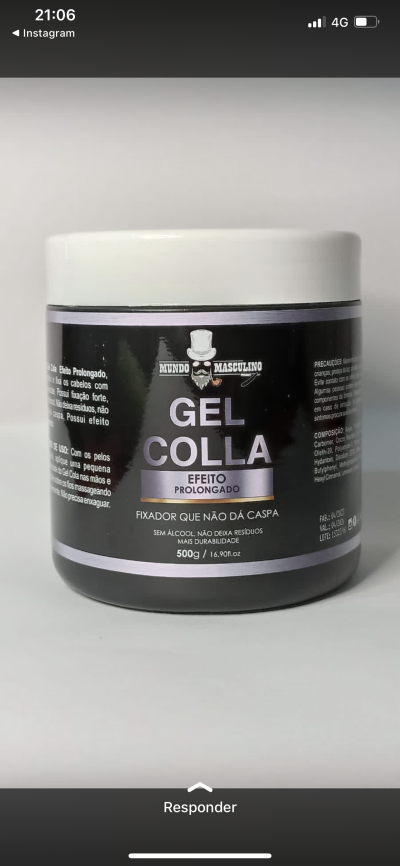 Gel cola white