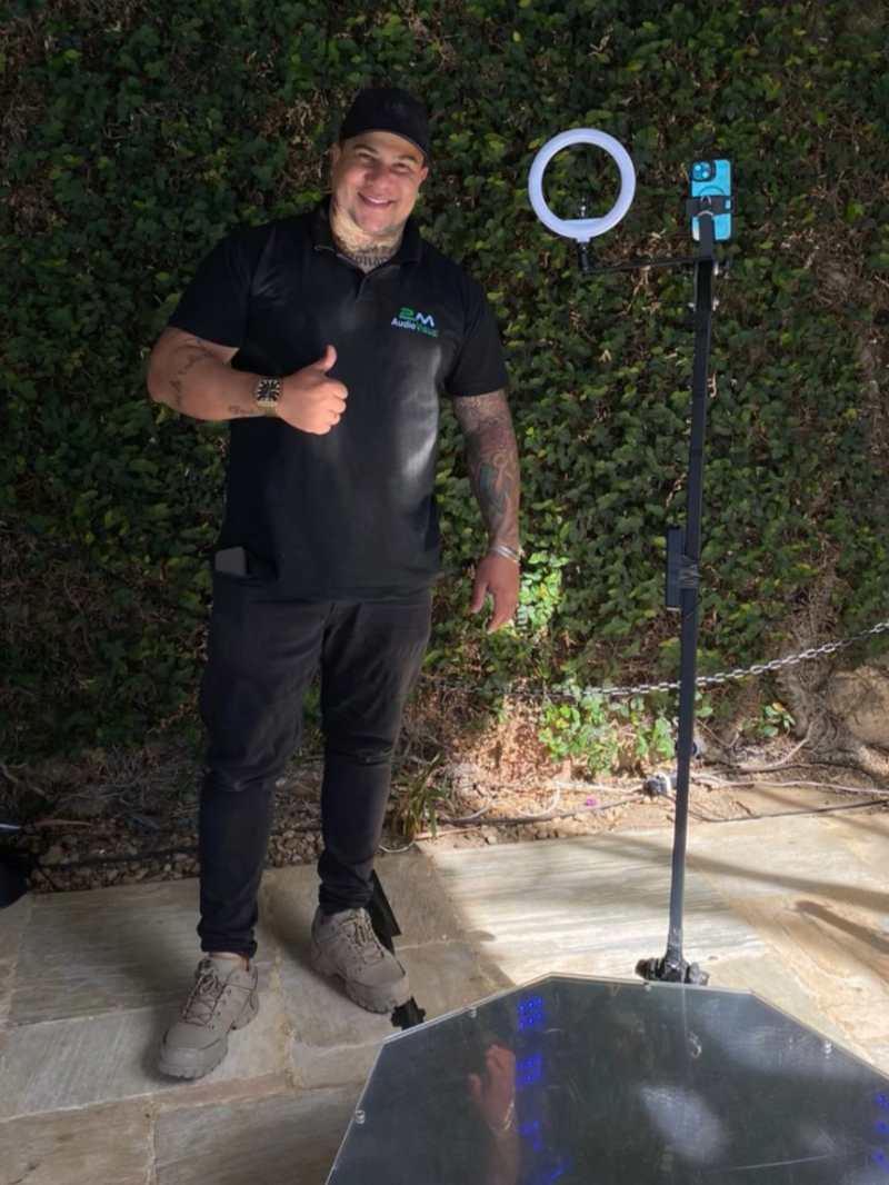 Plataforma 360° Video Booth A partir de: