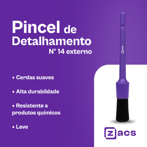 PINCEL ZACA CERDAS SUAVES
