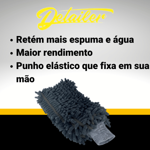 Luva de Microfibra Tentáculos Detailer