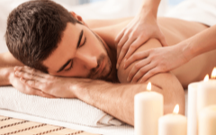 Relaxing full body massage