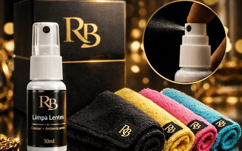 ✨ KIT SPRAY LIMPA LENTES – O SEGREDO PARA UMA VISÃO SEM MANCHAS! ?