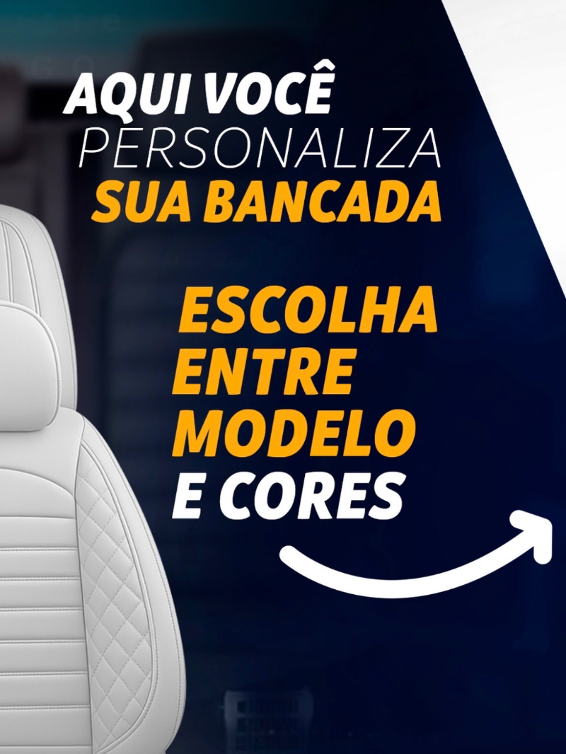 Bancada em couro