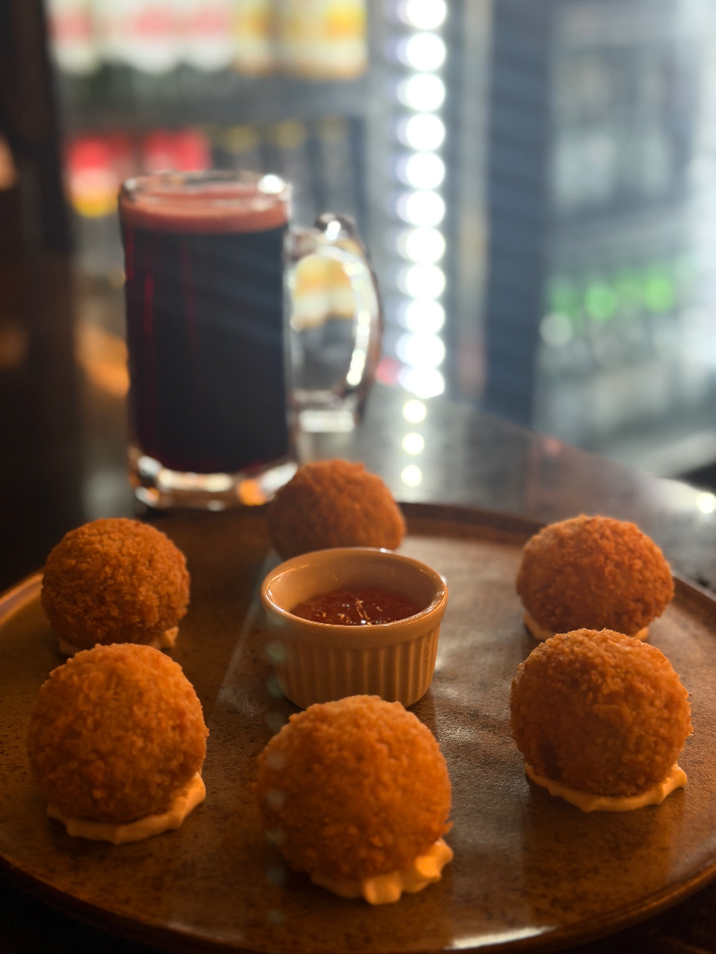 BOLINHO DE JILÓ COM BACON
