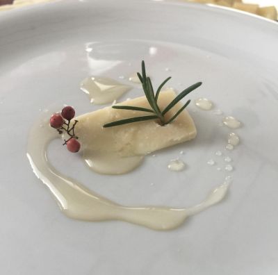 Risotto Parmigiano , Miele e Rosmarino