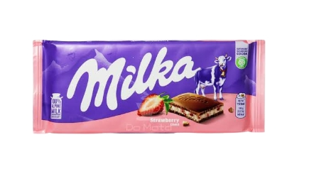 Tablete Milka Morango 100gr