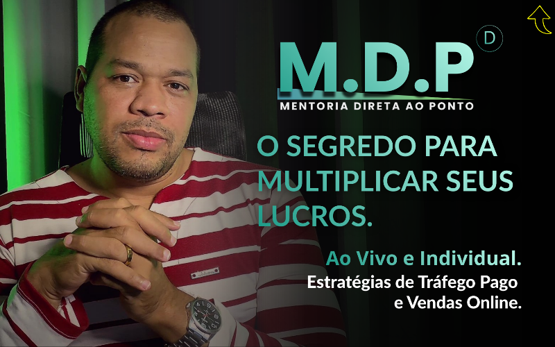 Mentoria Direta ao Ponto - Ao vivo e Individual.