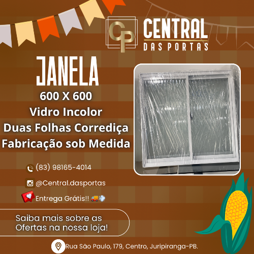 Janela em Alumínio Branco