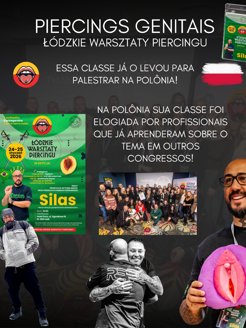 Curso de Piercings Genitais!