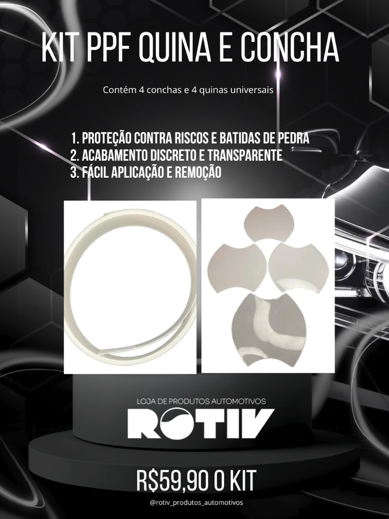 Kit PPF Quina e Concha
