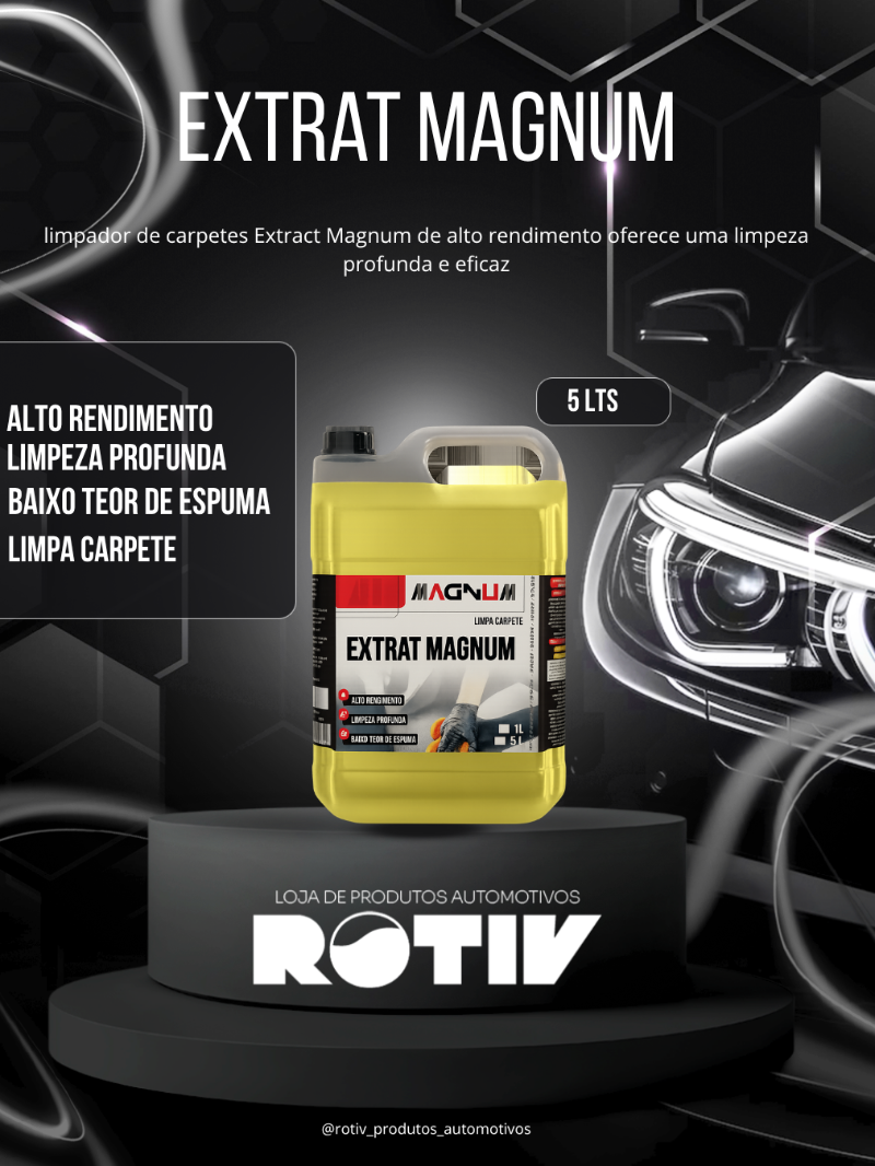 EXTRAT MAGNUM LIMPA CARPETE 5L
