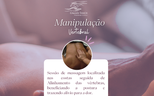 MASSAGEM LOCALIZADA COM MANIPULAÇÃO VERTEBRAL