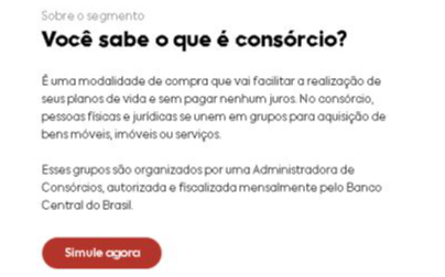 Você sabe o que é Consórcio?