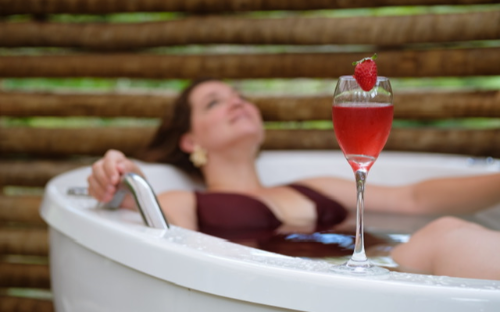 Spa no jardim Sabores da Ovelha