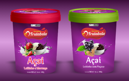 Açaí potes de 500ml
