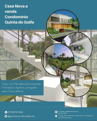Casa Lindíssima Condomínio Quinta do Golfe
