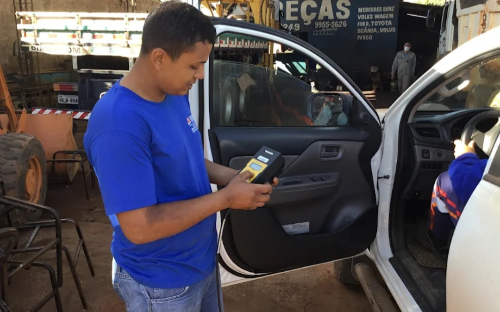 Teste de Opacidade