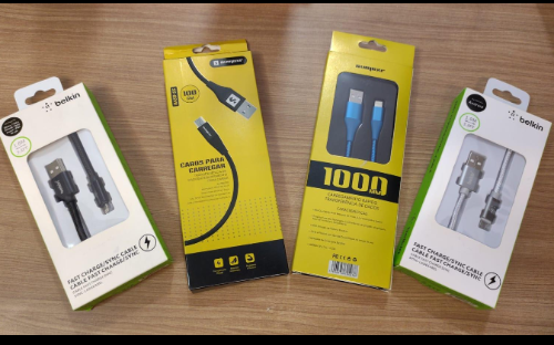Cabos USB  para todos aparelhos celulares