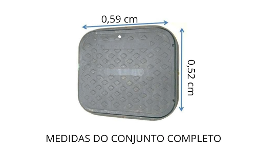 Tampão FF modelo T33 fossa ou Esgoto residencial