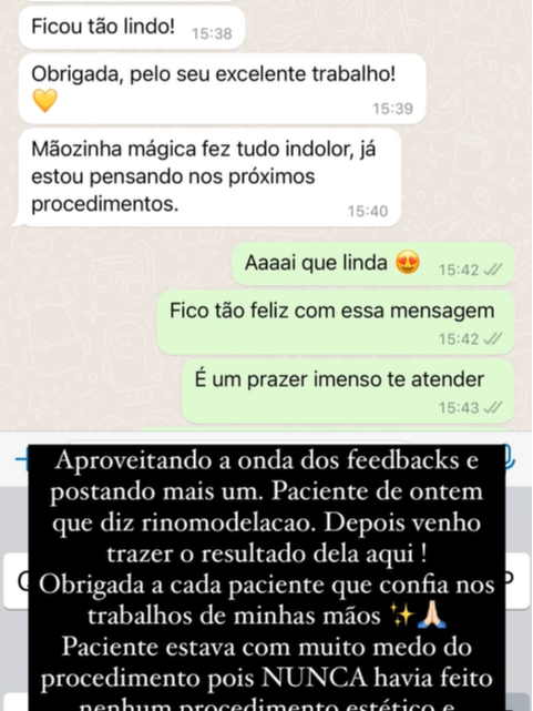 O que dizem sobre a experiência com a Dra. Lorraynne