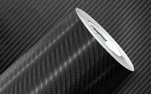 VINIL GOLD FIBRA 4D PRETO 1,40 X 50M