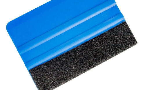 ESPATULA RETANGULO FELTRO AZUL