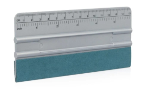 FOSHIO-Camurça Feltro Pano Rodo com Régua 15 CM