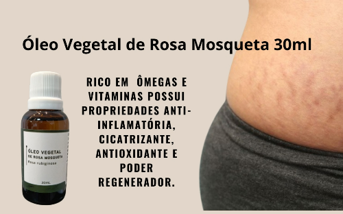 ÓLEO VEGETAL DE ROSA MOSQUETA 30ml