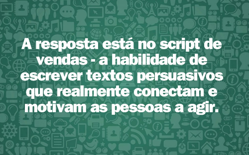E-book Scripts de Vendas.