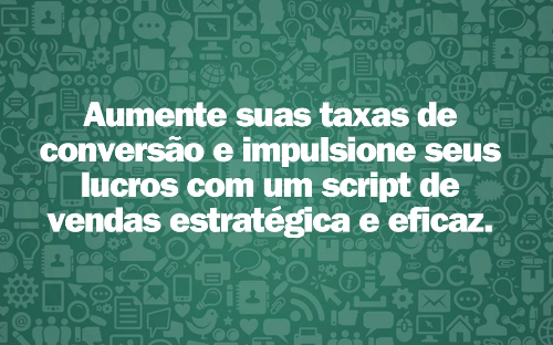 E-book Scripts de Vendas.