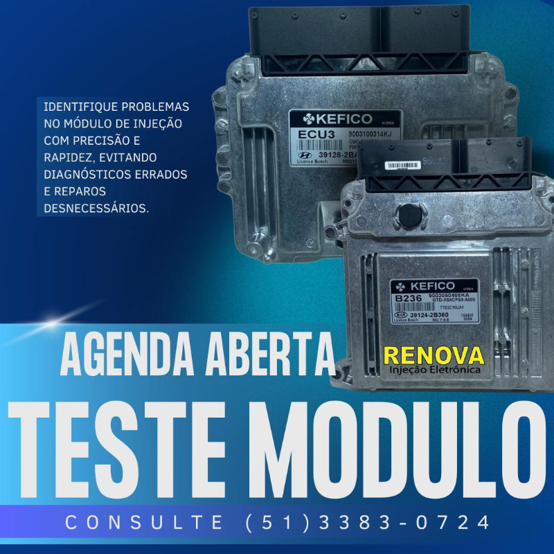 DIAGNÓSTICO MODULO DE INJEÇÃO