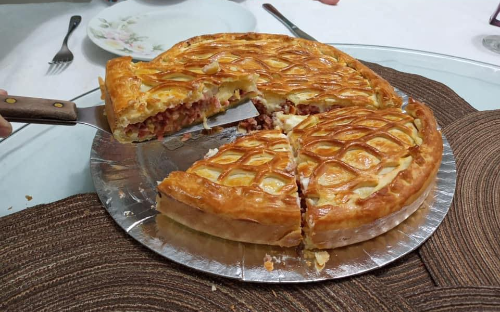 Torta de Calabresa - 1,5 kg