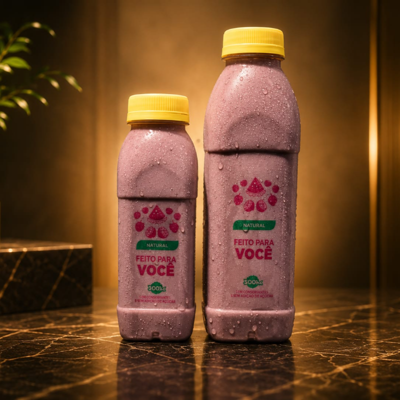 Vitamina de Açaí com Fruta