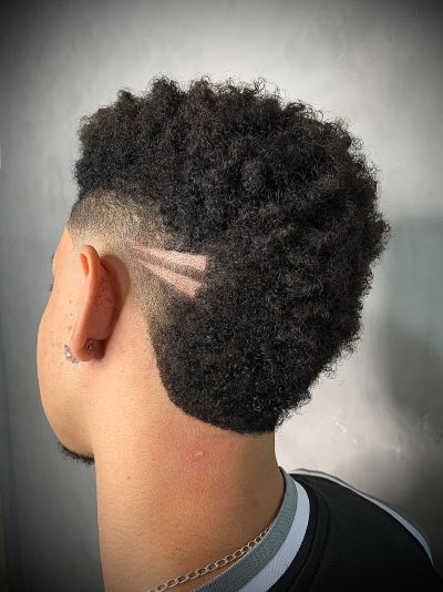 Corte de Cabelo Afro