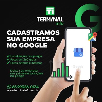 Inclusão e Alteração Google meu negócio.