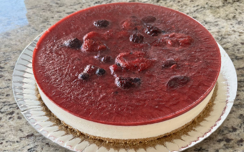 Torta Cheesecake Frutas Vermelhas - 1,5 kg