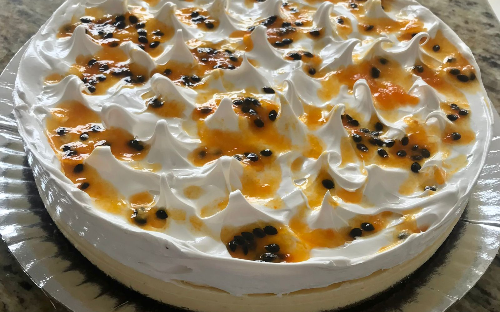 Torta de Maracujá - 1,5 kg