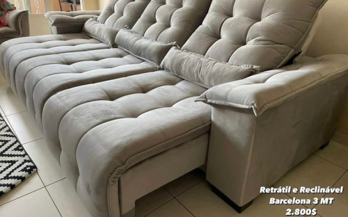 Barcelona Encosto de Pillow 4 puxões