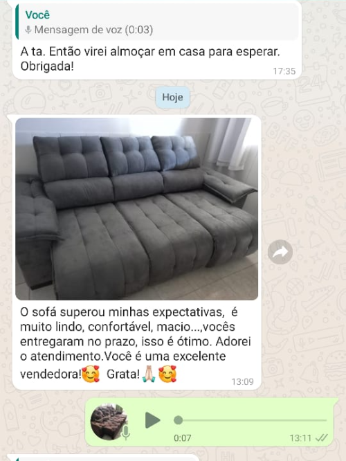 Feedbacks de nossos clientes