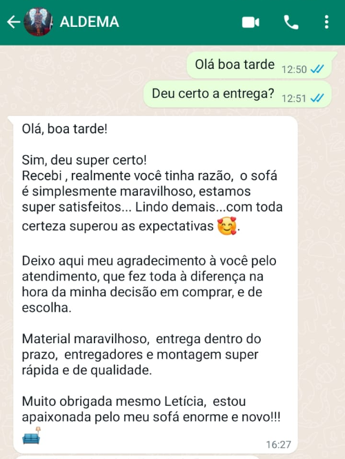 Feedbacks de nossos clientes