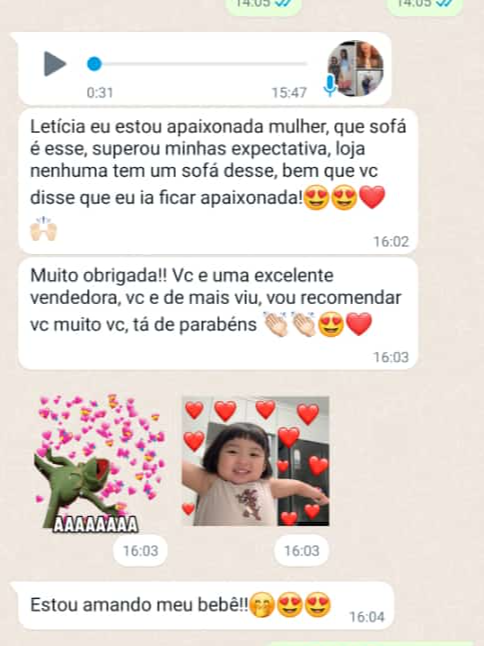 Feedbacks de nossos clientes