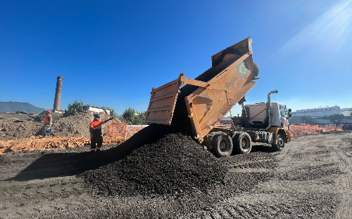 Transporte de materiais e resíduos